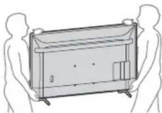 SONY FW50EZ20L - Laitteen kuljettaminen ja siirtäminen - 1