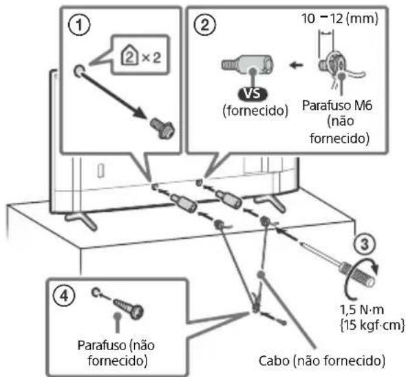 SONY FW50EZ20L - Prevenir quidas (apenas modelos com Suporte de Mesa) - 1