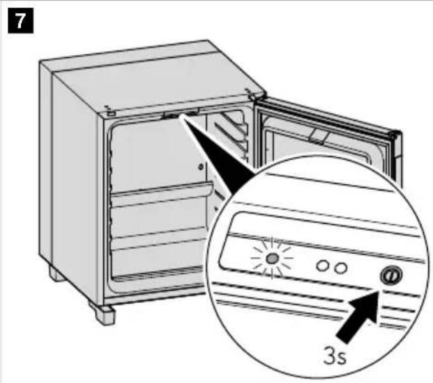 DOMETIC HiPro Care A30SFS - Nastaveni teploty - 1