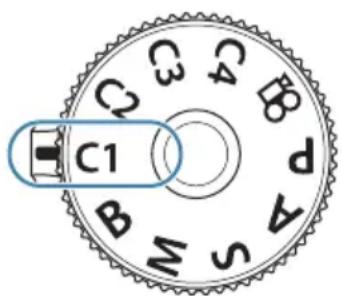 OM SYSTEM OM1 Mark II - Rappel des réglages avec la molette de selection du mode - 1