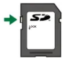OM SYSTEM OM1 Mark II - Commutateur d'écriture protégée de la carte SD - 1