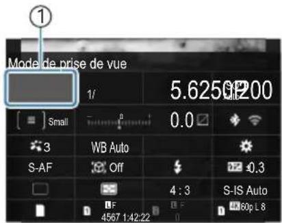 OM SYSTEM OM1 Mark II - Réglage avec le super panneau de commande LV / super panneau de commande - 1