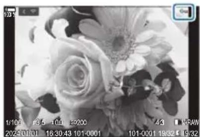 OM SYSTEM OM1 Mark II - Protection des images (Oπ) - 1