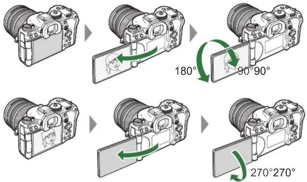 OM SYSTEM OM1 Mark II - Utilisation de l'écran - 1