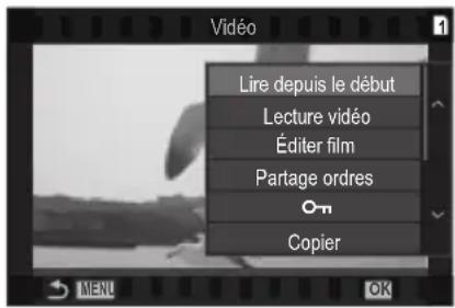 OM SYSTEM OM1 Mark II - Regarder des videos - 2