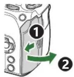 OM SYSTEM OM1 Mark II - Insertion de la carte - 2