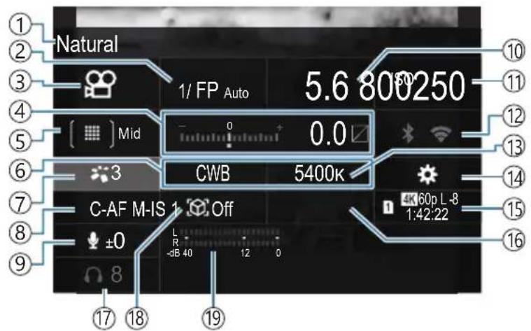 OM SYSTEM OM1 Mark II - Mode d'enregistrement video - 1