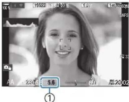 OM SYSTEM OM1 Mark II - Choix de l'ouverture (A: AE priorité ouverture) - 3