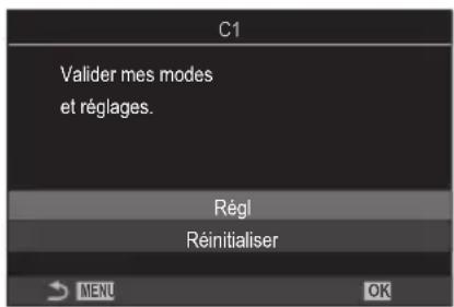 OM SYSTEM OM1 Mark II - Enregistrement des réglages (Attribuer) - 6