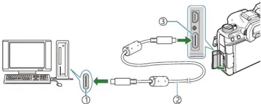 OM SYSTEM OM1 Mark II - Apparlement de l'ordinateur à l'ordinateil photo (Nouveau lien) - 1