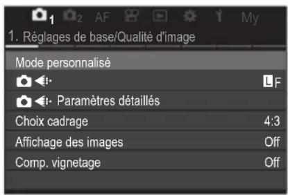 OM SYSTEM OM1 Mark II - Enregistrement des réglages (Attribuer) - 3