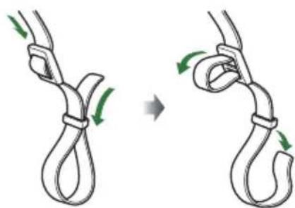 OM SYSTEM OM1 Mark II - Comment fixer la sangle - 1