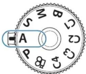 OM SYSTEM OM1 Mark II - Choix de l'ouverture (A: AE priorité ouverture) - 2