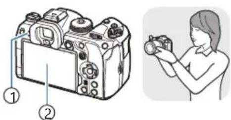 OM SYSTEM OM1 Mark II - Cadrer des photos à l'écran - 1