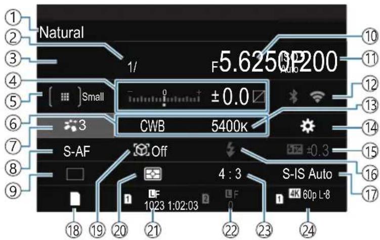 OM SYSTEM OM1 Mark II - Mode de prise de vue - 1
