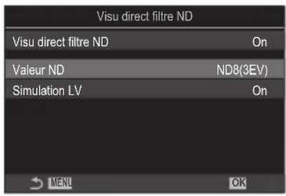OM SYSTEM OM1 Mark II - Configure les options. - 1