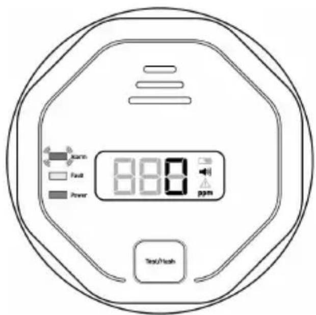 Brandson 304339 - Testen Sie den Kohlenmonoxid-Melder - 1