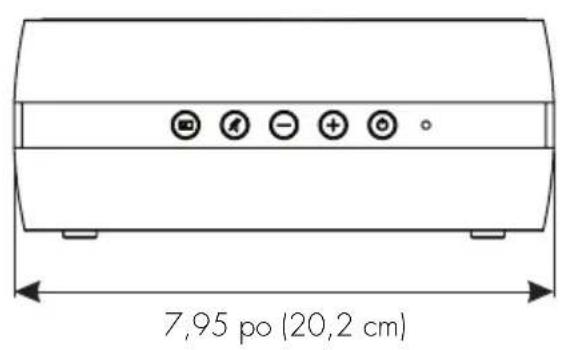 Martin Logan Unison - DESSINS DIMENSIONNELS UNISON - 2