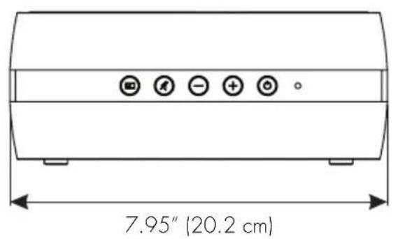 Martin Logan Unison - UNISON DIMENSIONAL DRAWINGS - 2