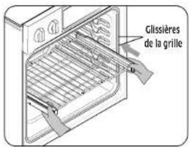 Dacor DOC30T977DS - Utilisation de la grille coulissante - 1