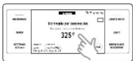 Dacor DOC30T977DS - Ajuste de la temperatura - 2