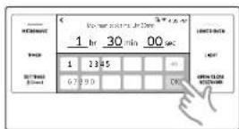 Dacor DOC30T977DS - How to set the oven for timed cooking - 3