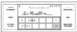 Dacor DOC30T977DS - Réglage du four pour la cuisson minutée - 2