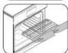 Dacor DOC30T977DS - Recolocar las parrillas - 4