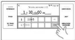 Dacor DOC30T977DS - Réglage du four pour la cuisson minutée - 3