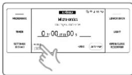 Dacor DOC30T977DS - Réglage de la puissance - 1