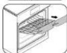Dacor DOC30T977DS - Recolocar las parrillas - 3