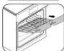 Dacor DOC30T977DS - Remise en place des grilles - 3