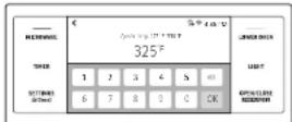 Dacor DOC30T977DS - Ajuste de la temperatura - 3