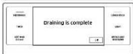 Dacor DOC30T977DS - How to run a draining - 4