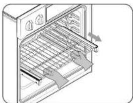 Dacor DOC30T977DS - Using the gliding rack - 3