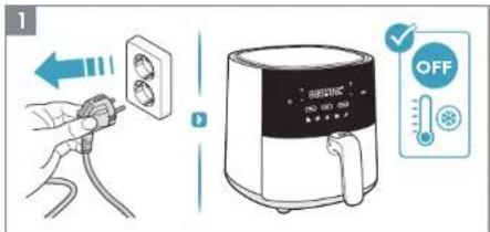 ELECTROLUX EAF7CG - Puhdistus - 1