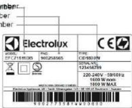 ELECTROLUX EAF7CG - KLIENDITEENINDUS - 1