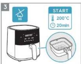ELECTROLUX EAF7CG - Prije prve uporabe - 3