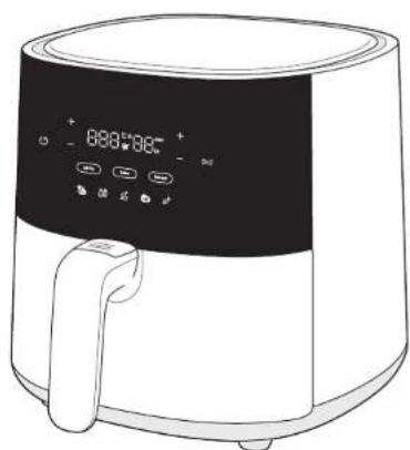 ELECTROLUX EAF7CG - Airfryer - 1