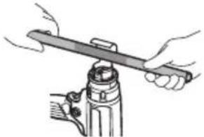 MAKITA DHG180 - MONTAGGIO DELL'ACCESSORIO CORRETTO (SE APPLICABILE) - 6