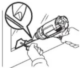 MAKITA DHG180 - MOUNTING THE CORRECT ACCESSORY (IF APPLICABLE) - 2