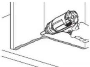 MAKITA DHG180 - 安裝正確的配件(如適用) - 13