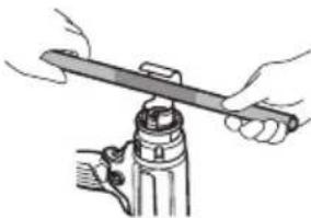 MAKITA DHG180 - MONTERING AF KORREKT TILBEH∅R (HVIS RELEVANT) - 6