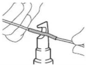 MAKITA DHG180 - HET CORRECTE ACCESSOIRE AANBRENGEN (INDIEN VAN TOEPASSING) - 12