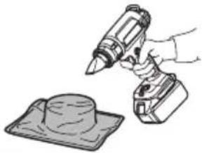 MAKITA DHG180 - MONTAR O ACESSÓRIO CORRETO (SE APLICÁVEL) - 4