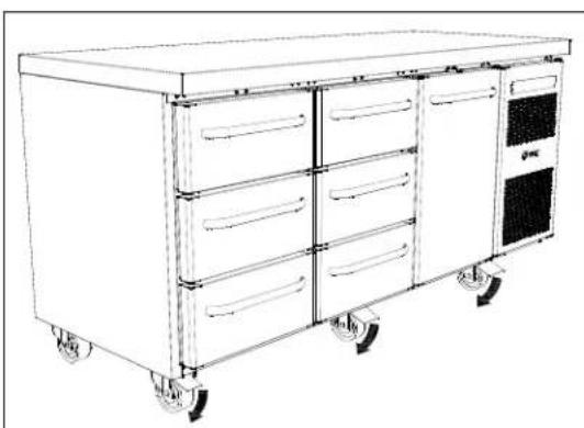 GRAM GASTRO K 2207 CSG A DL2D2D2D L2 - Aufstellen - 6