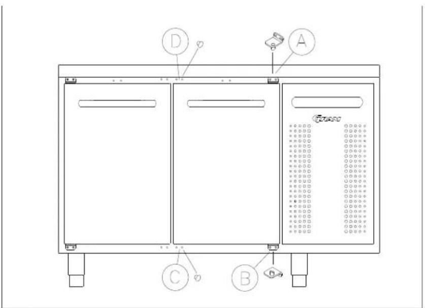 GRAM GASTRO K 2207 CSG A DL2D2D2D L2 - Vändning av dorr - 1