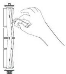 Roidmi EVA - Retrait et nettoyage de larosse latérale - 2