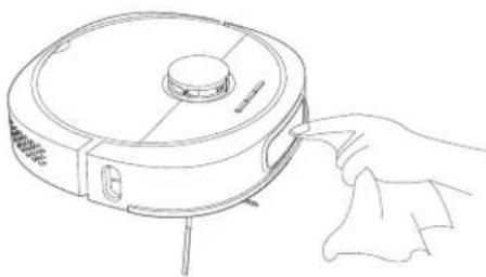 Roidmi EVA - Nettoyage des pieces du robot nettoyeur - 1