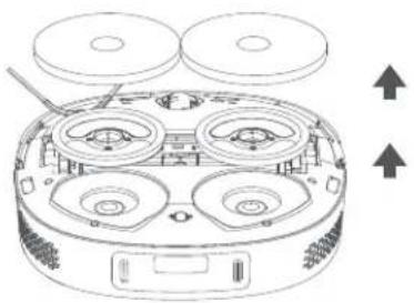 Roidmi EVA - Désassemblage et nettoyage de la serpille - 1